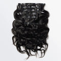 Virgin Brazilian Body Wave Clip in Hair Extensions