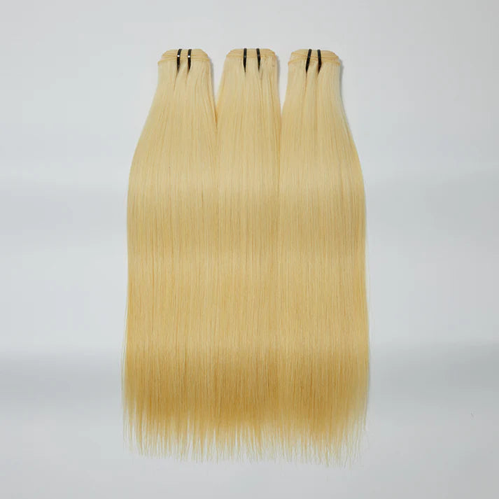 Raw Indian Straight Blonde Hair